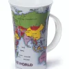 Dunoon Glencoe Map of the World Mug