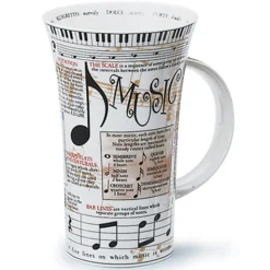Dunoon Glencoe Music Mug