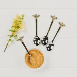 Selbrae Gold Bee Spoons Set of 4