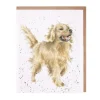 Wrendale Designs 'Golden Boy' Blank Greetings Card