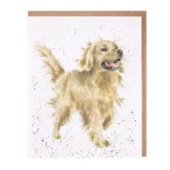 Wrendale Designs 'Golden Boy' Blank Greetings Card
