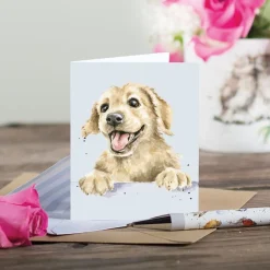 Wrendale Designs 'Golden Boy' Labrador Gift Enclosure Card