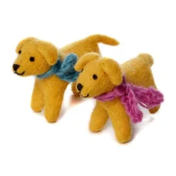 Amica Felt Golden Labrador Toy