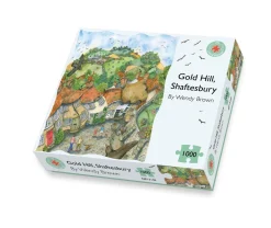 All Jigsaw Puzzles Gold Hill, Shaftsbury 1000 Piece Jigsaw Puzzle