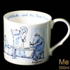 Two Bad Mice Goldilocks Blue Mug