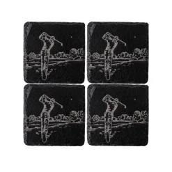 Selbrae Golf - Set of 4 Slate Coasters