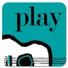 Repeat Repeat Graphic Guitar Coaster