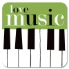 Repeat Repeat Graphic Piano Coaster