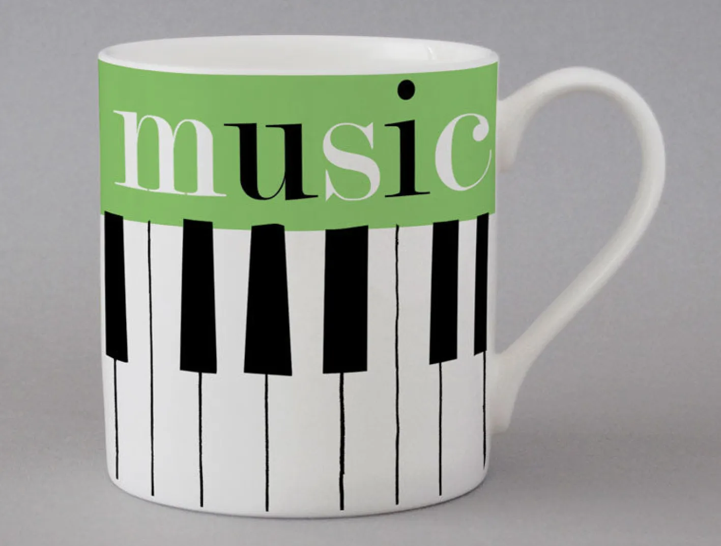 Repeat Repeat Graphic Piano Mug