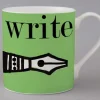 Repeat Repeat Graphic Write Mug