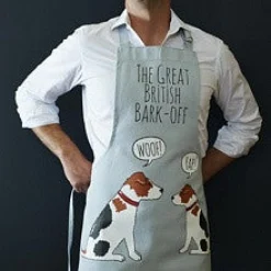 Sweet William Great British Bark Off Jack Russell Apron