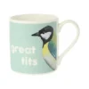 Mclaggan Smith Great Tits Bone China Mug
