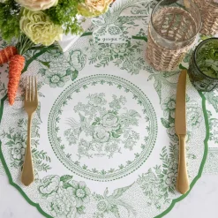 Burleigh Green Asiatic Pheasants 12 Paper Placemats