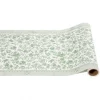 Burleigh Green Regal Peacock Paper Table Runner