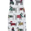 Ulster Weavers Grey Snow Dogs Holiday Cotton Apron