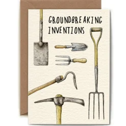 Bewilderbeest Groundbreaking Inventions Greetings Card