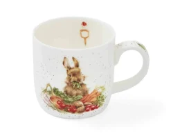 Wrendale Designs 'Grow Your Own' Rabbit Small Bone China Mug (11oz)