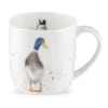 Wrendale Designs Guard Duck Bone China Mug (14oz)
