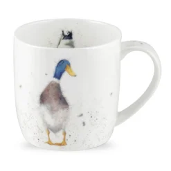 Wrendale Designs Guard Duck Bone China Mug (14oz)