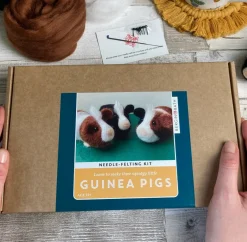 Bergin & Bath Guinea Pigs Needle Felting Kit