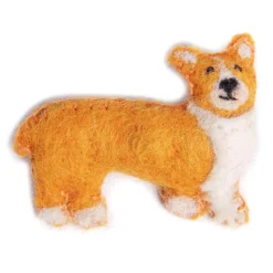 Amica Felt Gwyn the Corgi Brooch