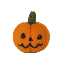 Amica Felt Halloween Pumpkin With Face Felt Decoration