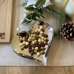 Selbrae Hand Hammered Heart Dish