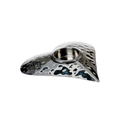 Selbrae Hand Hammered Heart Tea Light Holder