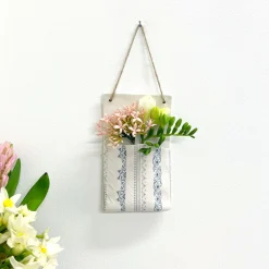 Alex Allday Hanging Planter Pocket - Safflower