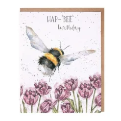 Wrendale Designs HAP-'BEE' Greetings Card