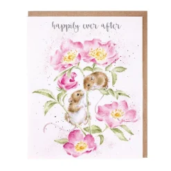 Wrendale Designs 'Happily Ever After' Mouse Wedding Greetings Card