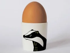 Repeat Repeat Happiness Badger Egg Cup