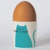 Repeat Repeat Happiness Sitting Cat Egg Cup