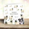West Country Designs 'Happy Baa-thday' Sheep and Sheep Dog Card