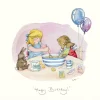 Moongazer Cards Happy Birthday Baking Greeting Card