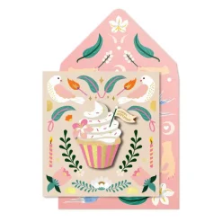 Tache Cards Happy Birthday Cupcake Card