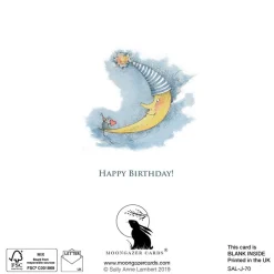 Moongazer Cards Happy Birthday Greeting Card