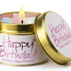 Lily-Flame Happy Birthday Scented Candle