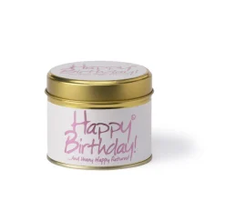 Lily-Flame Happy Birthday Scented Candle