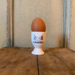 Katherine Sheard Designs Happy Pig Bone China Egg Cup