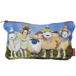 Emma Ball Happy Sheep Zipped Pouch