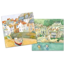 Emma Ball Harbours pack of 10 Mini Notecards