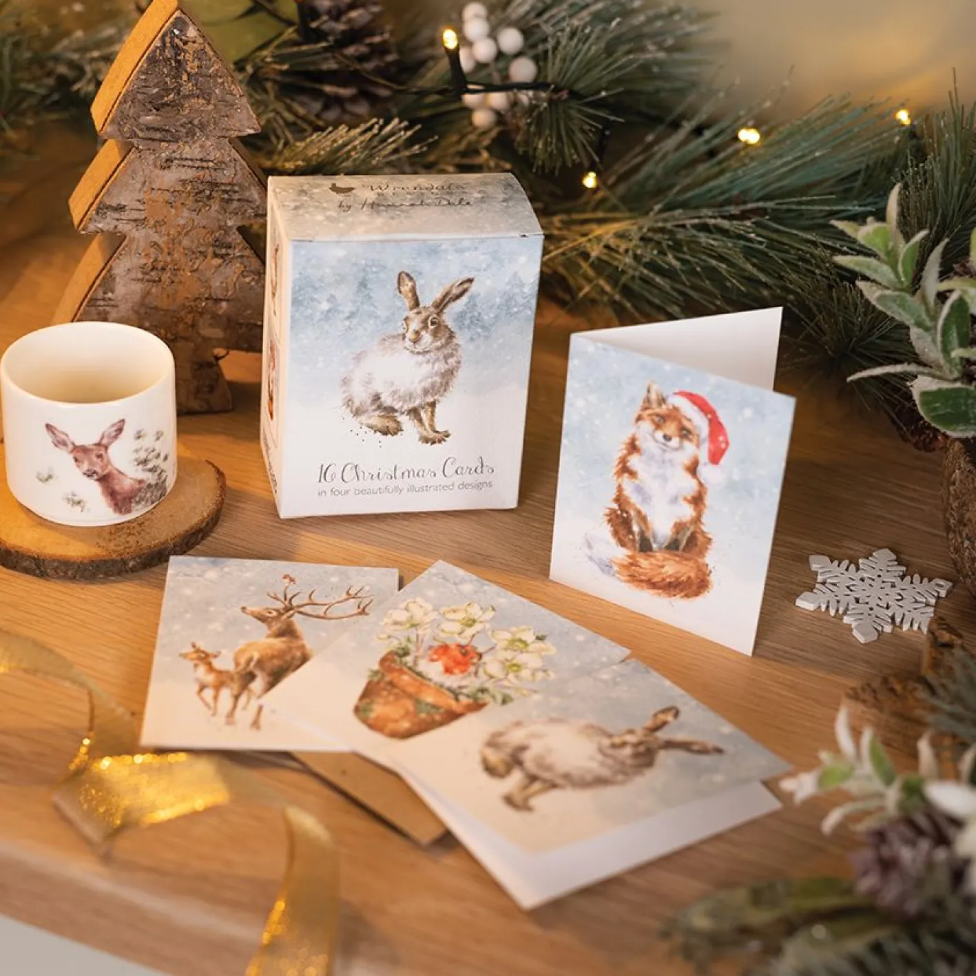Wrendale Designs Hare Charity Gift Enclosure Card Pack