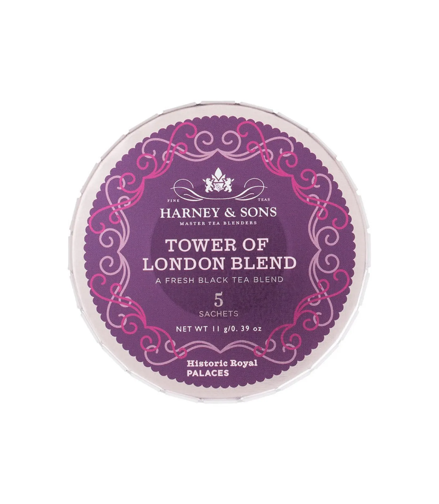 Harney & Sons Harney & Sons Tower of London Tagalong Tea Tin - 5 Sachets