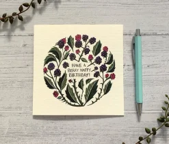 Becky Amelia Have a Berry Happy Birthday Greeting Card