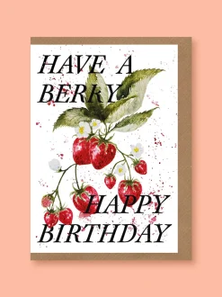 Studio Frewb. Have a Berry Happy Birthday Greetings Card