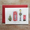 Ellie Hooi Illustration Have a British Christmas Card