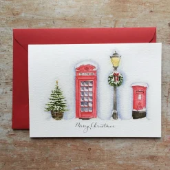 Ellie Hooi Illustration Have a British Christmas Card