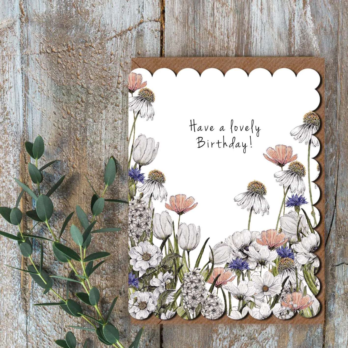 Toasted Crumpet 'Have A Lovely Birthday' Greeting Card