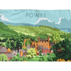 Town Towels Hay-on-Wye - Powys Tea Towel